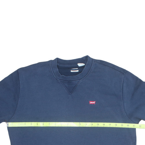 Levi's Men's Blue Classic Crew Neck Pullover Sweatshirt Size M