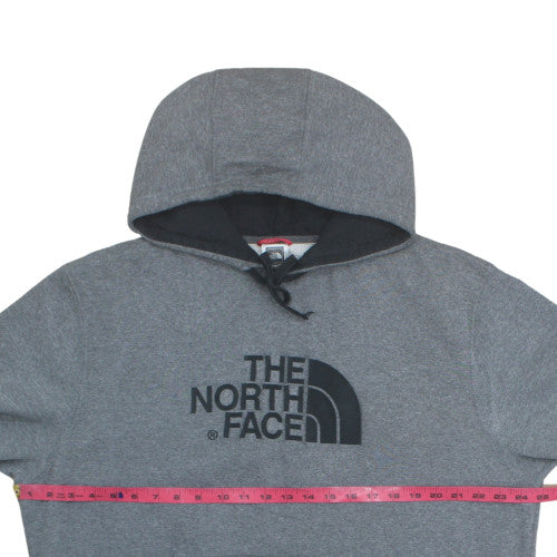 The North Face Men’s Grey XL Pullover Hoodie Fleece Lined Sweatshirt