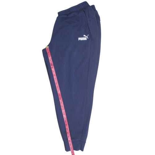Puma Men’s Blue 2XL Jogger Sweatpants Elastic Waist Tapered