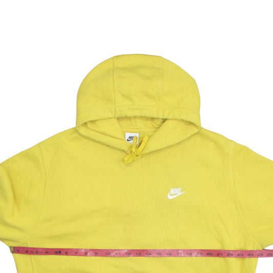 Nike Men’s Yellow Pullover Hoodie XL Fleece Sweatshirt