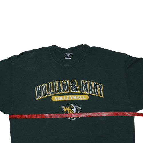 Champion Men’s Green William & Mary Volleyball Graphic 2XL T-Shirt