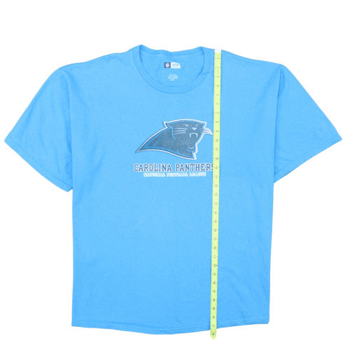 NFL Team Apparel Carolina Panthers Blue 2XL Men's Graphic T-Shirt
