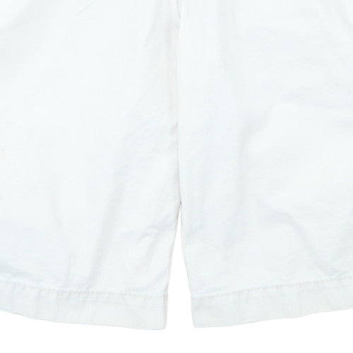 Tommy Hilfiger Men's White Chino Shorts Size 32 Regular Cotton