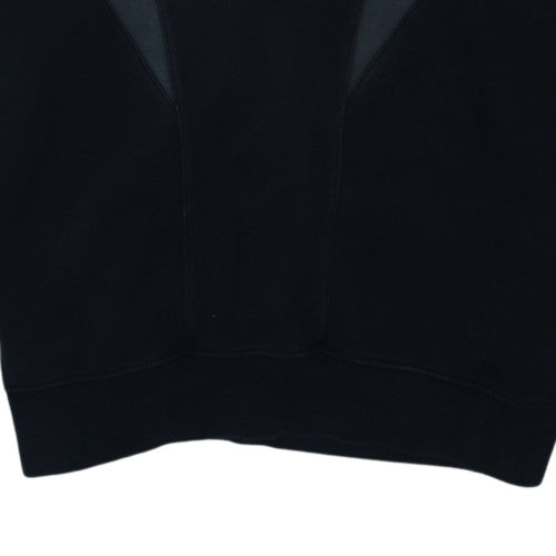 Nike Men's Black Pullover Hoodie Small Regular Fleece Sportswear