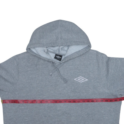 Umbro Men's Grey 2XL Pullover Hoodie Fleece Sweatshirt