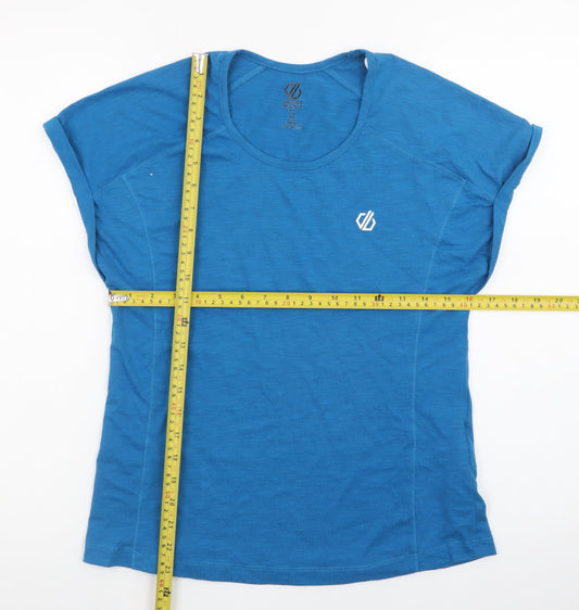 Dare 2B Womens Blue Basic Moisture Wicking T-Shirt UK 14