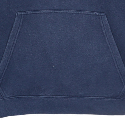 Nike Men's Blue Pullover Fleece Hoodie Medium Regular Fit