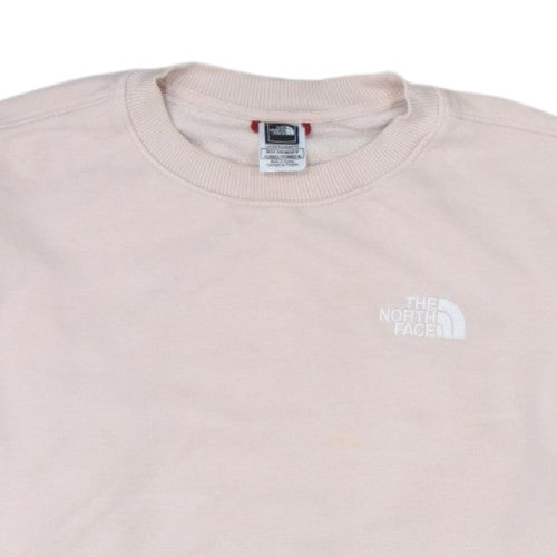 Additional view of The North Face unisex beige m crew neck fleece sweatshirt