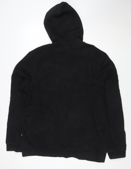 Hugo Boss Men's Black 3XL Full Zip Hoodie Classic Fit