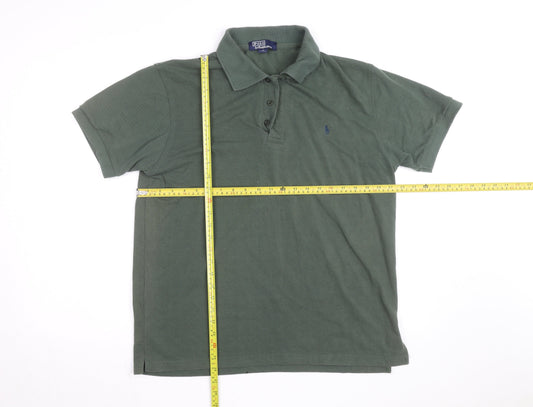 Ralph Lauren Men’s Green 2XL Classic Cotton Polo Shirt