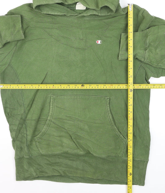 Champion Men's Green XL Reverse Weave Pullover Hoodie