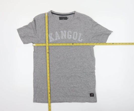 Kangol Original Men's Grey Crew Neck Short Sleeve T-Shirt M