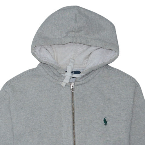Ralph Lauren Men's Grey Full Zip Hoodie Size M Regular Fit