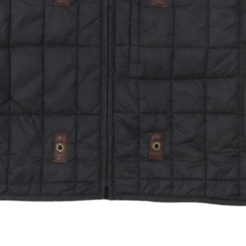 Timberland Men's Black Quilted Waistcoat L Regular Fit Outdoor Vest