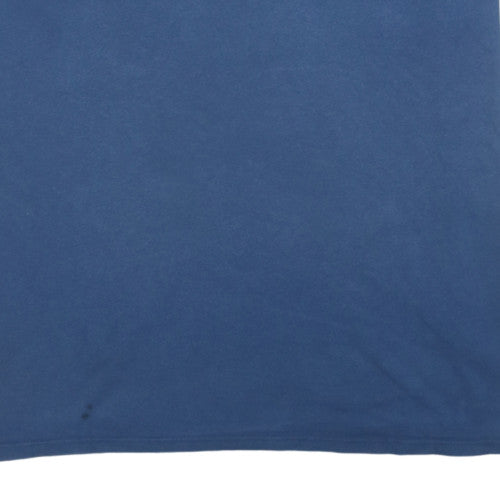 Champion Men's Blue XL Crew Neck Cotton T-Shirt