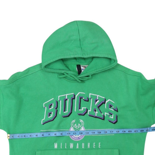 NBA Milwaukee Bucks Green Hoodie Women's Small Cotton On Pullover