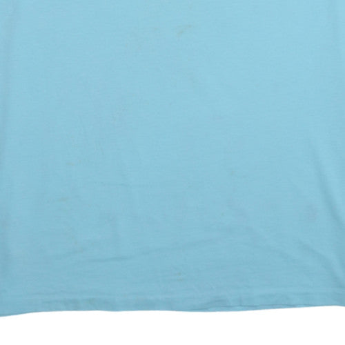 Ralph Lauren Men's Blue XL Crew Neck Cotton T-Shirt