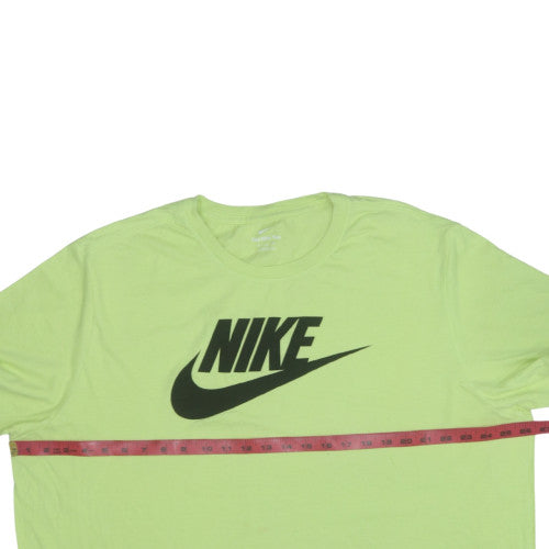 Nike Men's Green Short Sleeve Crew Neck Graphic T-Shirt XXL