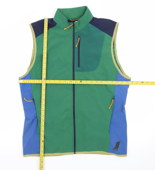 Zara Athleticz Men's Green Softshell Lightweight Bodywarmer L