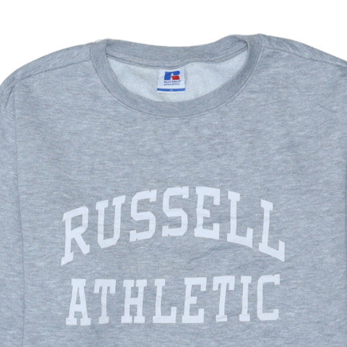 Russell Athletic Womens Grey Crew Neck Sweatshirt Size 10