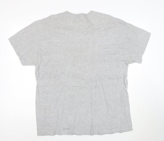 Realtree Men's Grey XL Graphic Hunting Outdoor Cotton T-Shirt