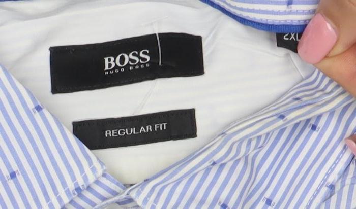 BOSS Hugo Boss Men's Blue Striped Regular Fit Cotton Short Sleeve Shirt XL
