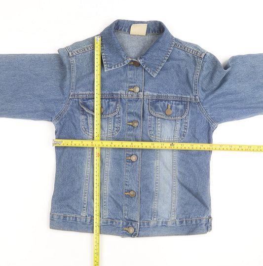 Fashion That Functions Women's Blue Denim Jacket Size 10