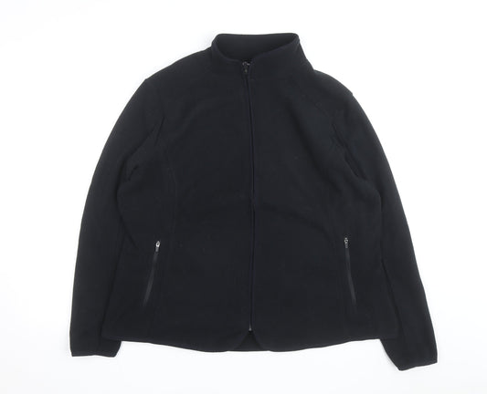Dunnes Stores Men's Black Fleece Full Zip Jacket XL