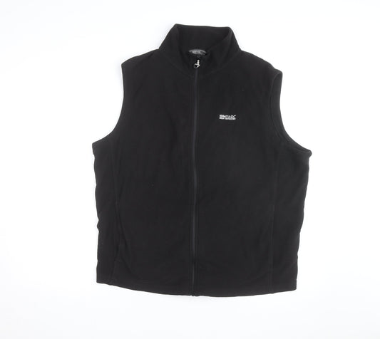 Regatta Men's Black XXL Fleece Bodywarmer Zip Up Vest