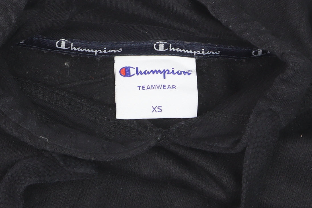 Champion Men's Black XS Pullover Hoodie Sweatshirt