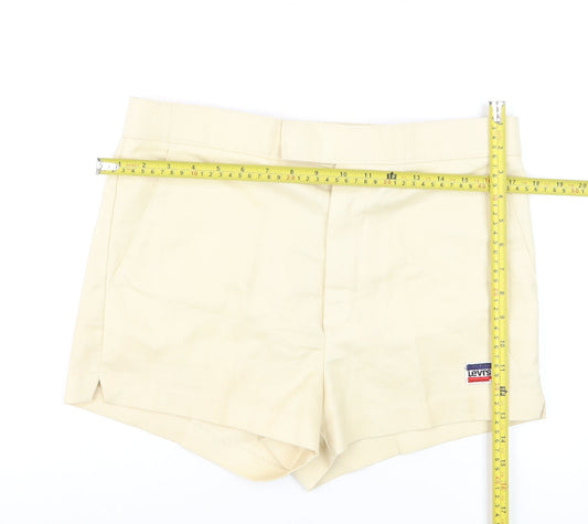 Levi's Men's Beige Chino Shorts Size 30 Regular Fit Vintage