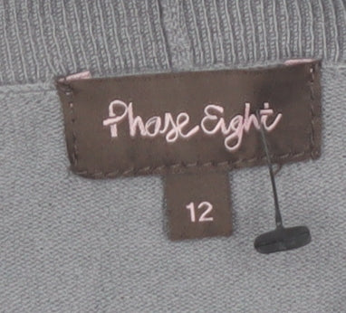 Phase Eight Women’s Grey Knit Shrug Cardigan Size 12
