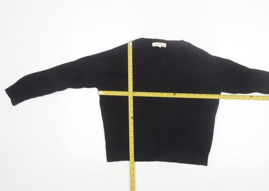 Marks and Spencer Per Una Women's Black XS Knit Pullover Jumper