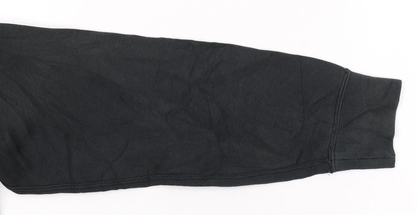Additional view of Polo Ralph Lauren boys’ black full zip hoodie, size 18-20, cotton blend