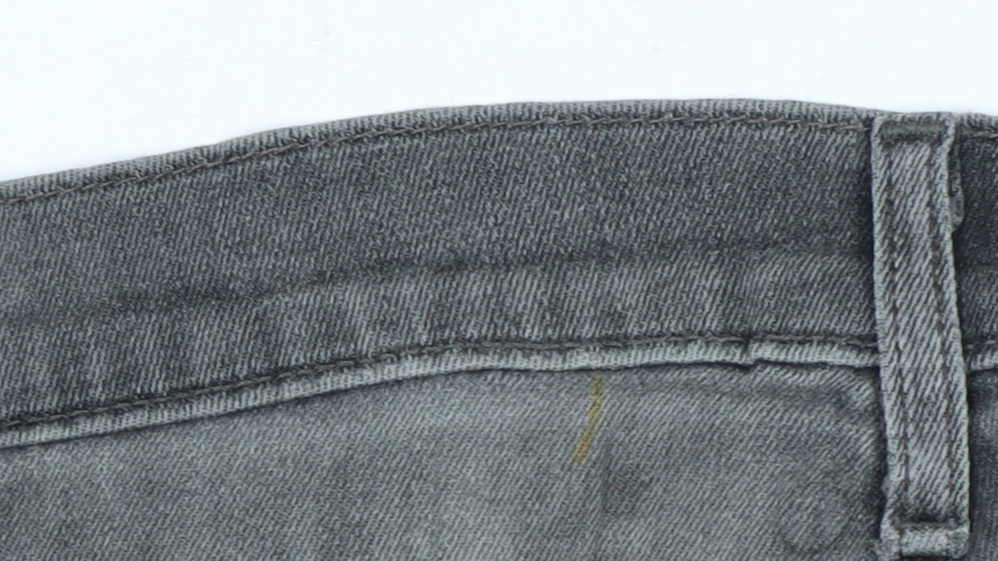 Levi's Premium Men's Grey Straight Regular Fit Denim Jeans W30 L34