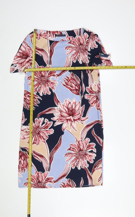 Marks and Spencer Women’s Multicoloured Floral Shift Dress Size 10