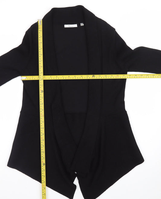89th + Madison Women's Black Long Sleeve Knit Cardigan L