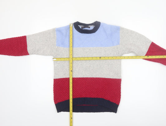 Marks and Spencer Women's Multicoloured XS Chunky Knit Pullover Jumper