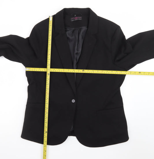 Womens UK Size 18 New Look Regular Black Blazer