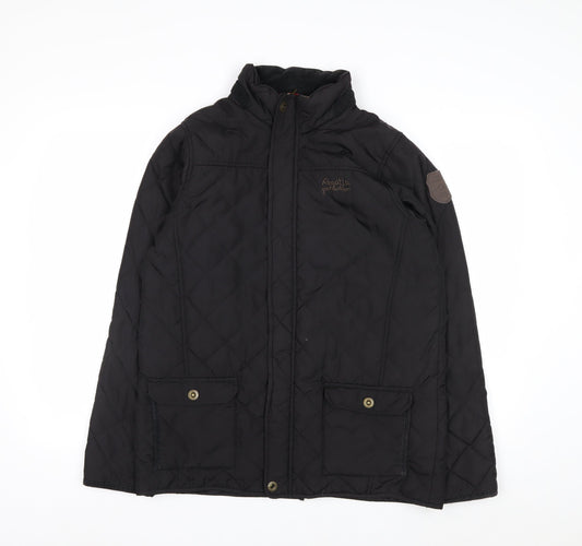 Regatta Women’s Black Quilted Jacket 34in Classic Mid-Length Polyester