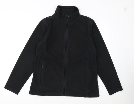 Womens UK Size 14 Peter Storm Black Fleece Jacket