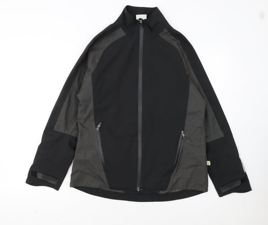 Lyle & Scott Men's Black Medium Golf Performance Softshell Jacket