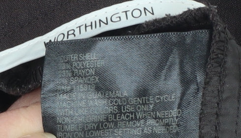 Worthington Women’s Brown Dress Pants Size 10 Straight Leg Modern Fit