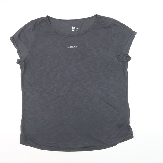 LA Gear Womens Grey Size 18 Lightweight Short Sleeve T-Shirt