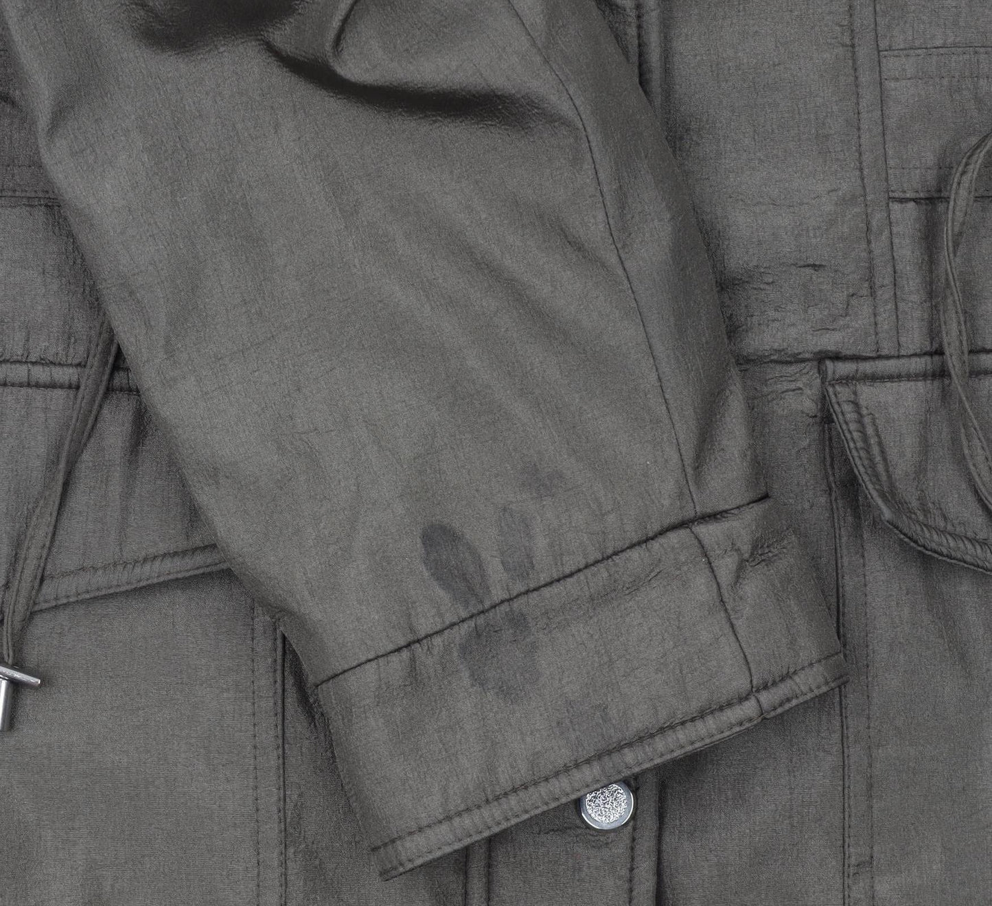 Classic Women’s Brown Hooded Parka Coat Size 18 Mid-Length