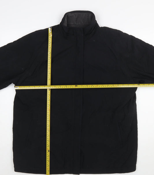 Marks and Spencer Women's Black Size 16 Parka Jacket