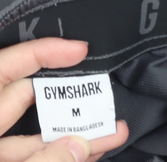 Gymshark Mens Grey Slim Fit Joggers Size M Stretch Tapered Trousers