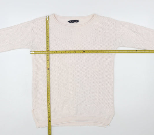 Crew Clothing Company Womens Beige Size 12 Knit Jumper