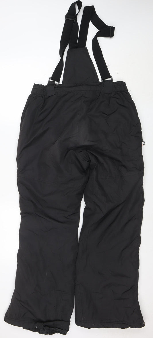Nature Sports Fashion Men's Black M Waterproof Insulated Snow Pants