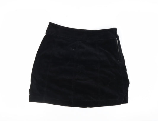 George Women’s Black Velvet Mini Pencil Skirt Size 10